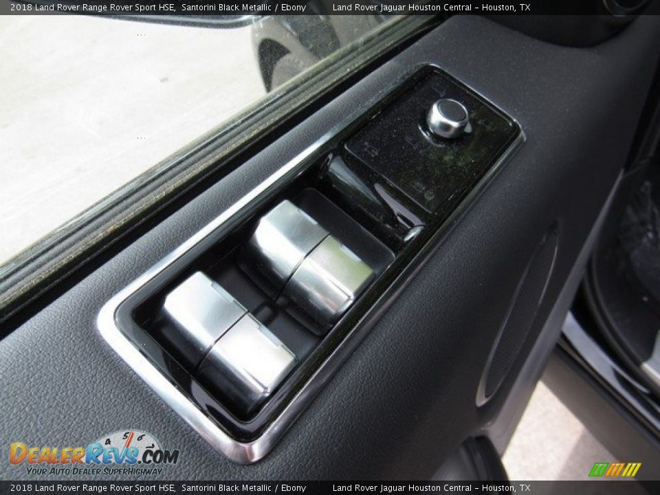 2018 Land Rover Range Rover Sport HSE Santorini Black Metallic / Ebony Photo #25