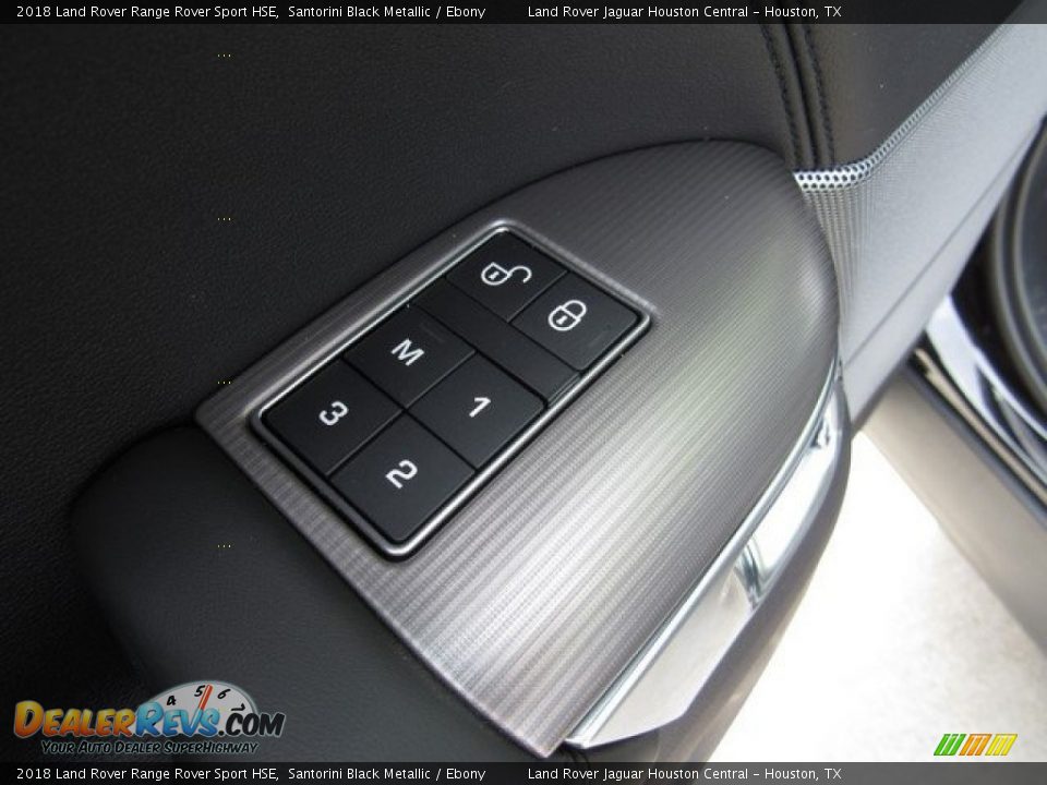 2018 Land Rover Range Rover Sport HSE Santorini Black Metallic / Ebony Photo #26