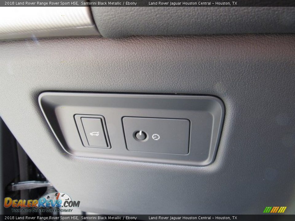 2018 Land Rover Range Rover Sport HSE Santorini Black Metallic / Ebony Photo #28