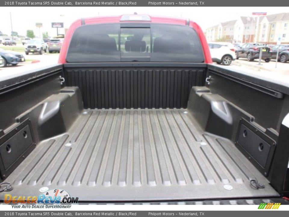 2018 Toyota Tacoma SR5 Double Cab Barcelona Red Metallic / Black/Red Photo #25