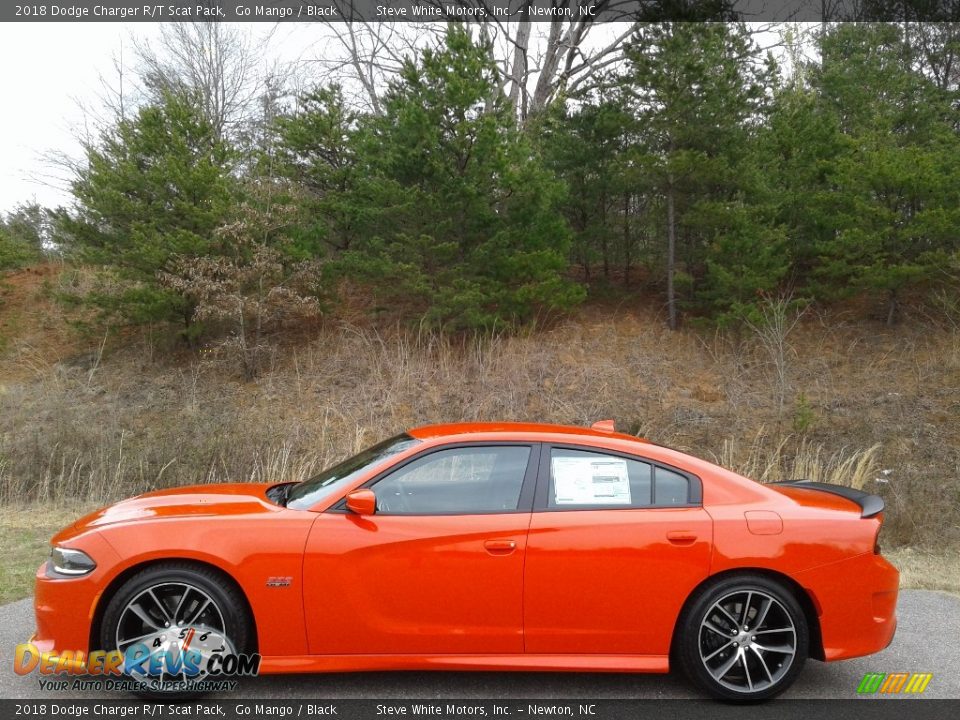 2018 Dodge Charger R/T Scat Pack Go Mango / Black Photo #1