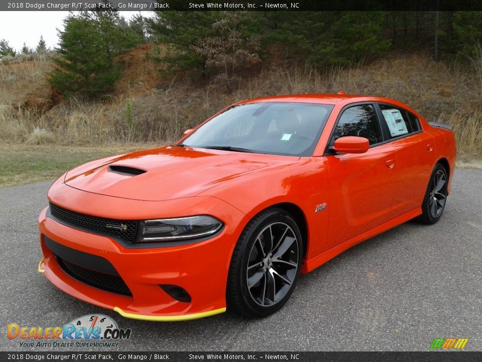 2018 Dodge Charger R/T Scat Pack Go Mango / Black Photo #2