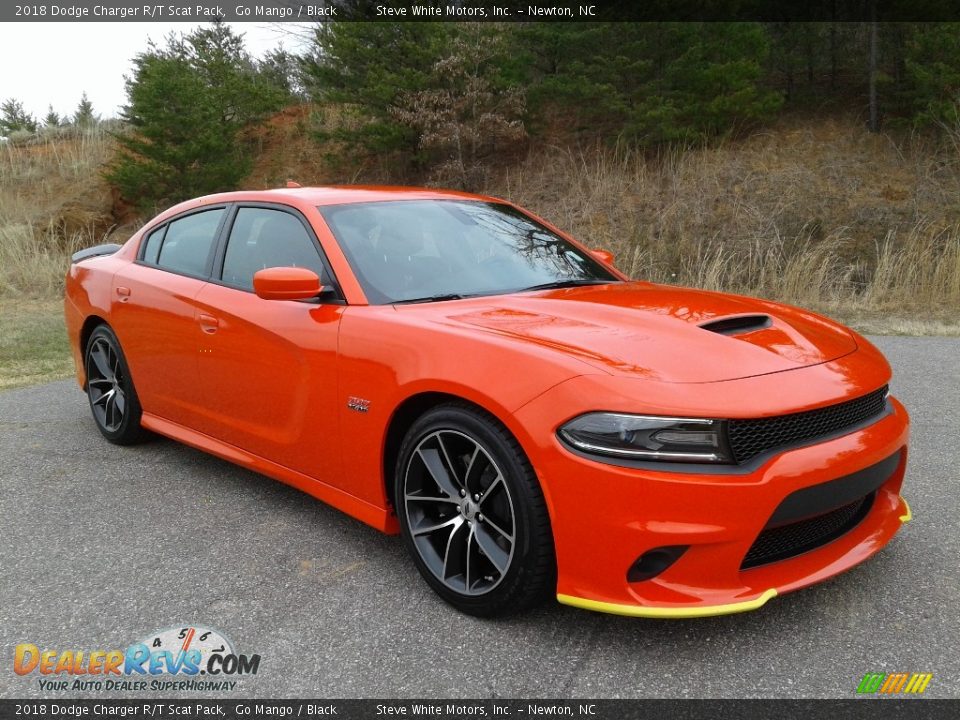 2018 Dodge Charger R/T Scat Pack Go Mango / Black Photo #4