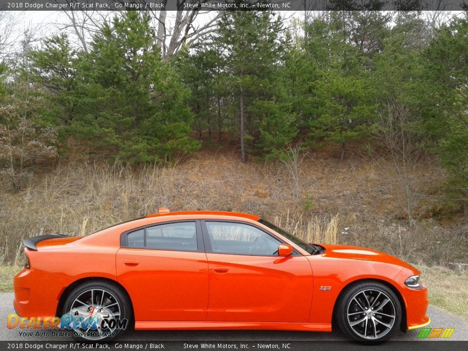 2018 Dodge Charger R/T Scat Pack Go Mango / Black Photo #5