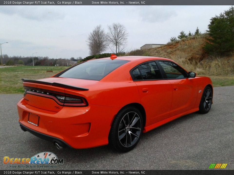 2018 Dodge Charger R/T Scat Pack Go Mango / Black Photo #6