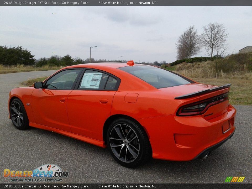 2018 Dodge Charger R/T Scat Pack Go Mango / Black Photo #8