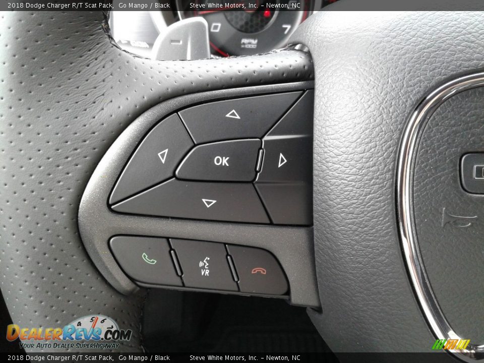 2018 Dodge Charger R/T Scat Pack Go Mango / Black Photo #17