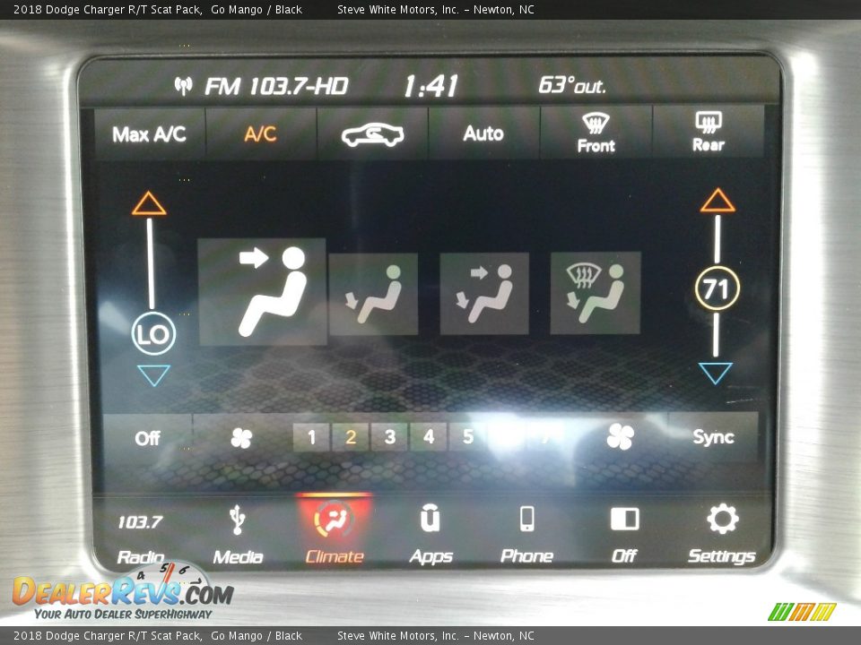 2018 Dodge Charger R/T Scat Pack Go Mango / Black Photo #23