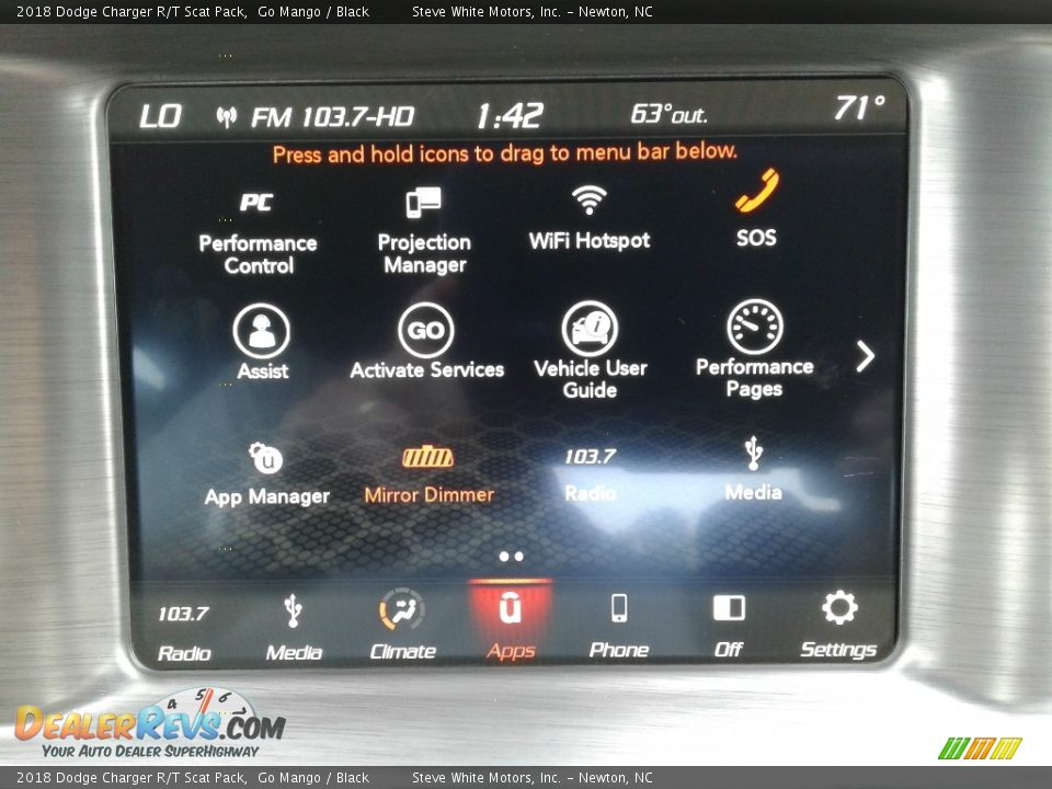 2018 Dodge Charger R/T Scat Pack Go Mango / Black Photo #24