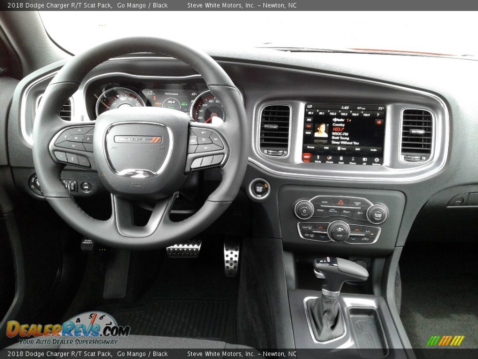 2018 Dodge Charger R/T Scat Pack Go Mango / Black Photo #28