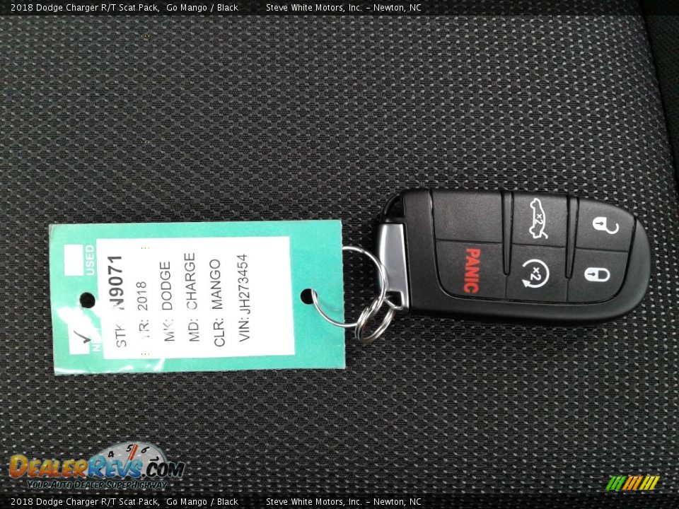 2018 Dodge Charger R/T Scat Pack Go Mango / Black Photo #29