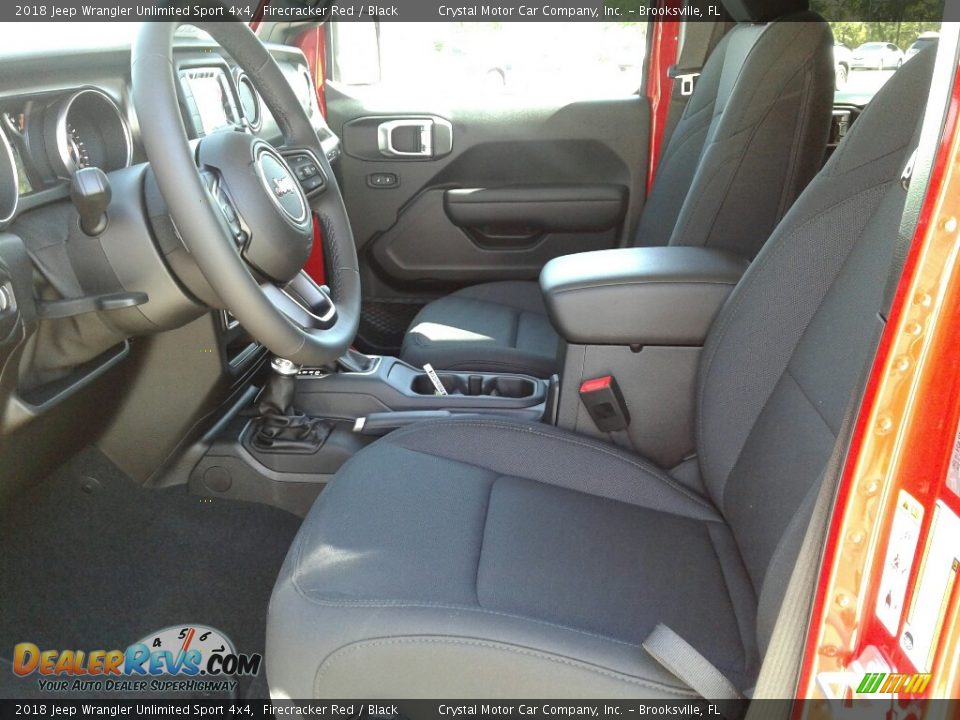 2018 Jeep Wrangler Unlimited Sport 4x4 Firecracker Red / Black Photo #9