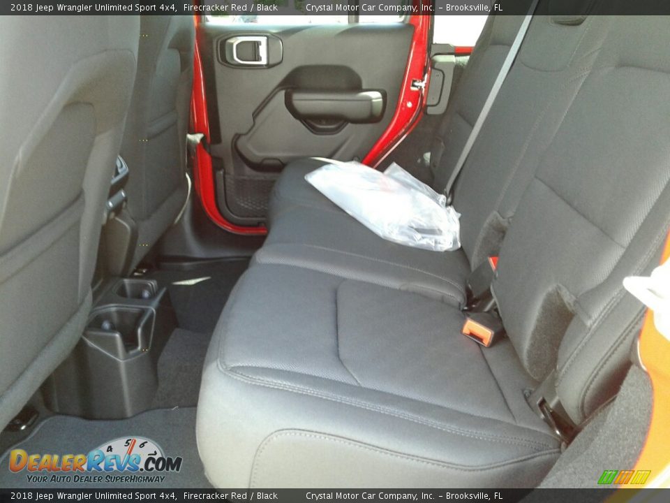 2018 Jeep Wrangler Unlimited Sport 4x4 Firecracker Red / Black Photo #10