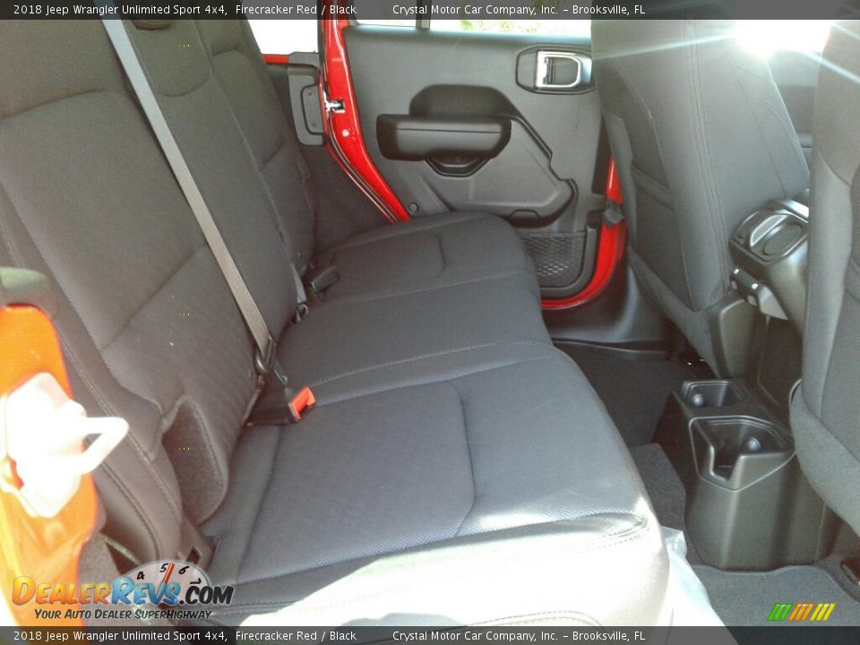 2018 Jeep Wrangler Unlimited Sport 4x4 Firecracker Red / Black Photo #11