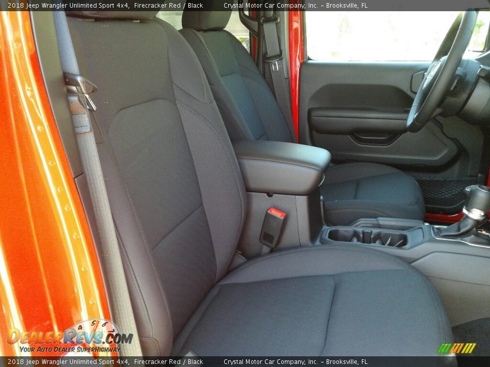 2018 Jeep Wrangler Unlimited Sport 4x4 Firecracker Red / Black Photo #12
