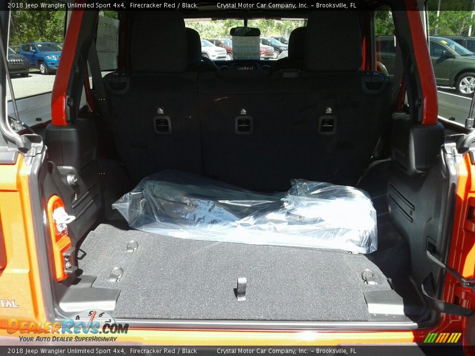 2018 Jeep Wrangler Unlimited Sport 4x4 Firecracker Red / Black Photo #19