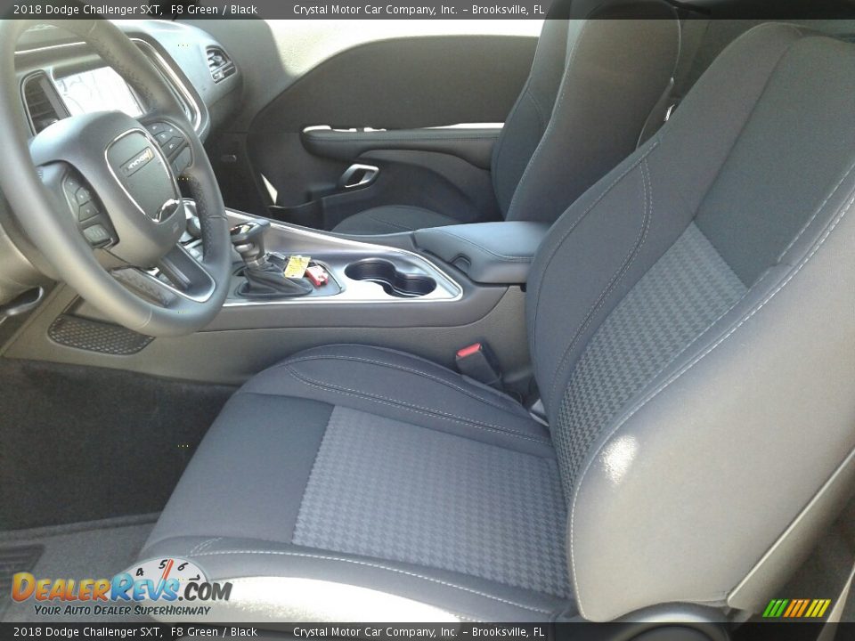 2018 Dodge Challenger SXT F8 Green / Black Photo #9