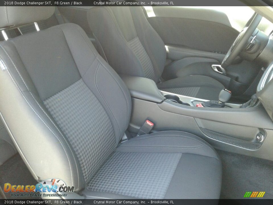2018 Dodge Challenger SXT F8 Green / Black Photo #12