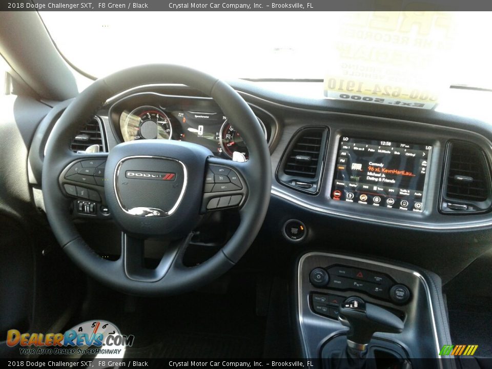 2018 Dodge Challenger SXT F8 Green / Black Photo #13