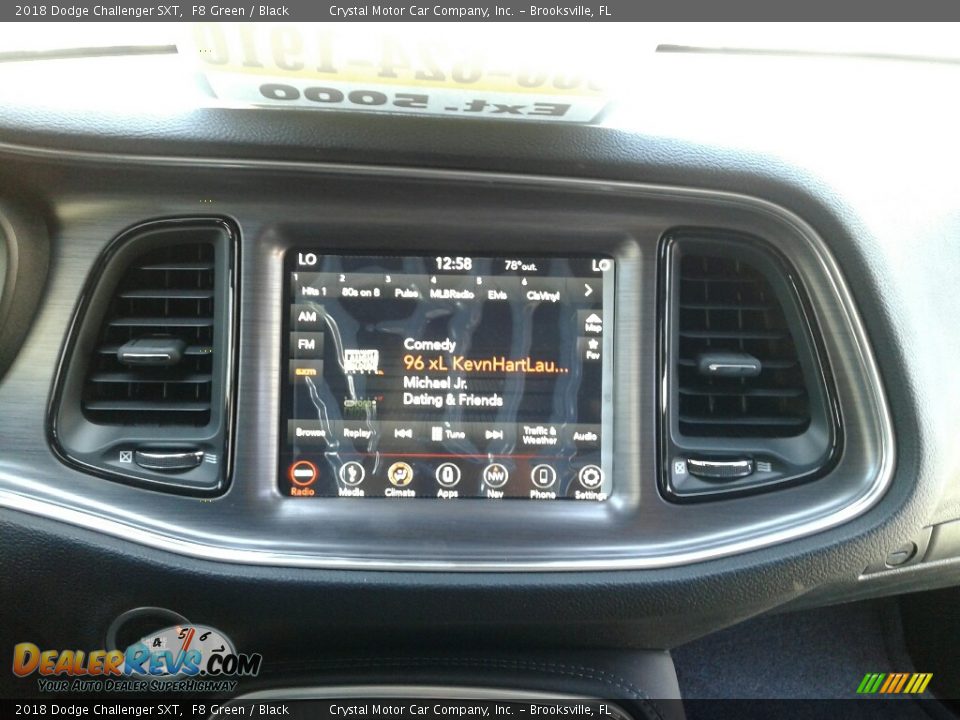 2018 Dodge Challenger SXT F8 Green / Black Photo #15