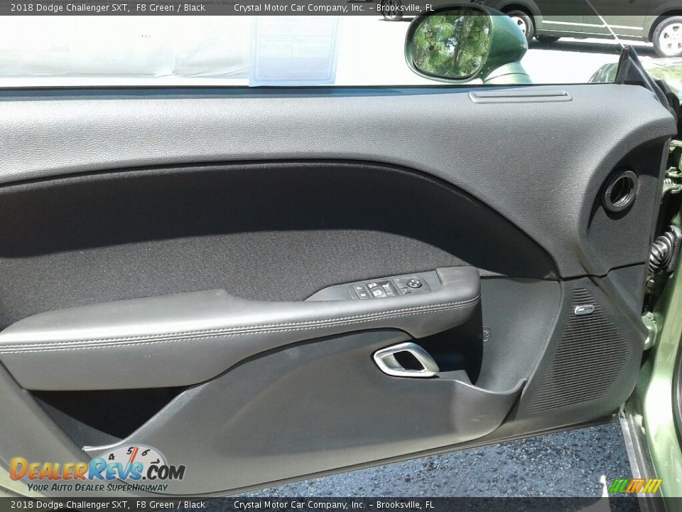 2018 Dodge Challenger SXT F8 Green / Black Photo #17