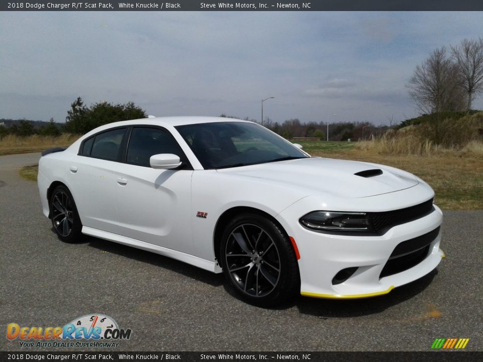 2018 Dodge Charger R/T Scat Pack White Knuckle / Black Photo #4