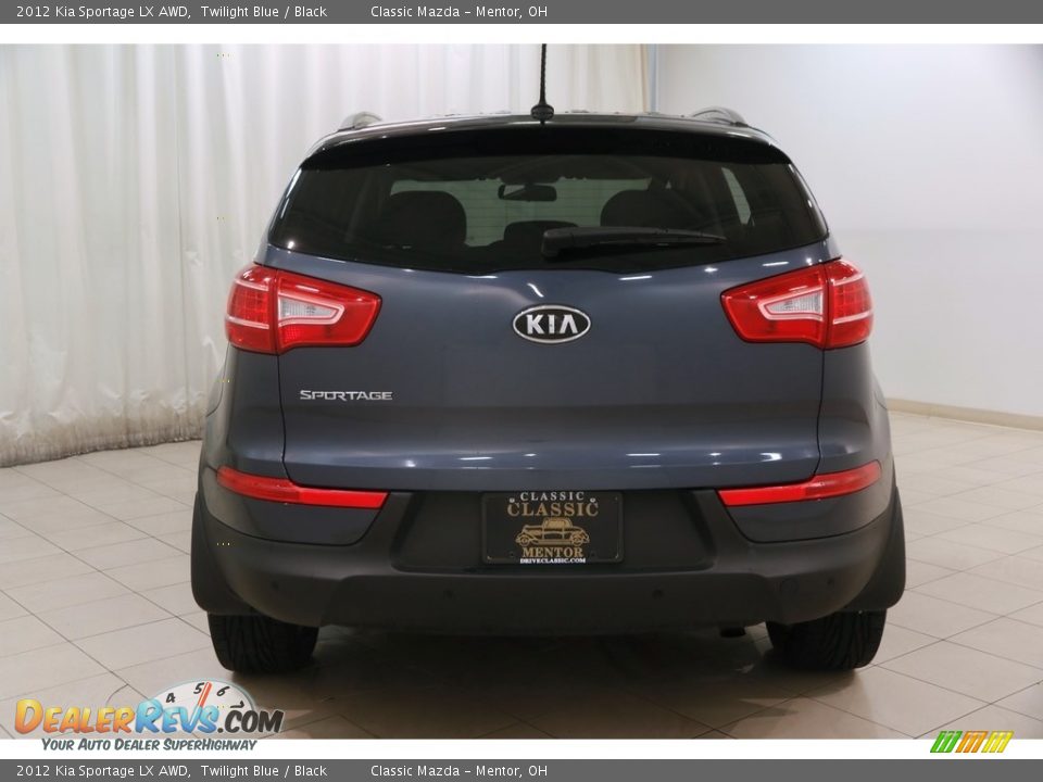 2012 Kia Sportage LX AWD Twilight Blue / Black Photo #15