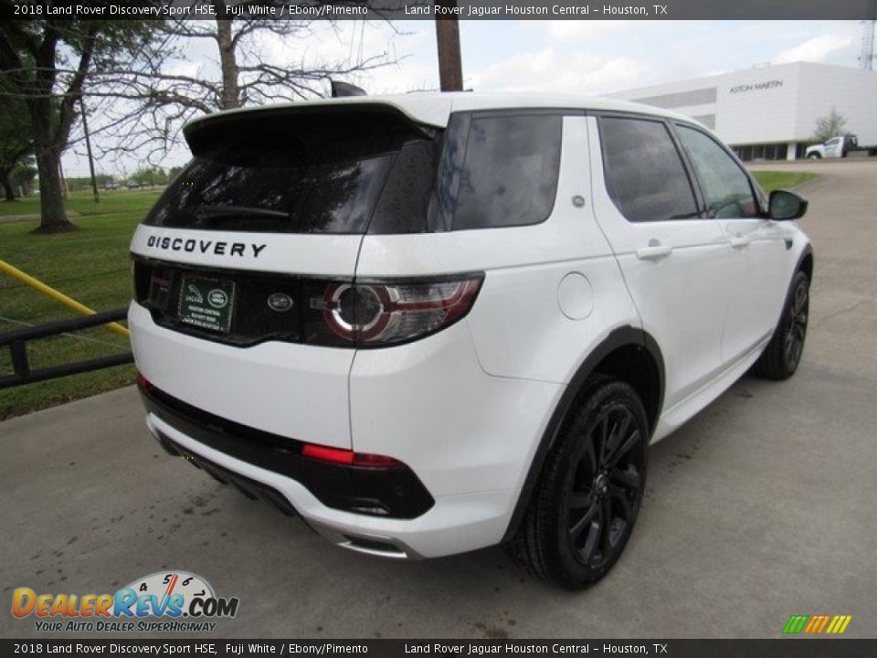 2018 Land Rover Discovery Sport HSE Fuji White / Ebony/Pimento Photo #7