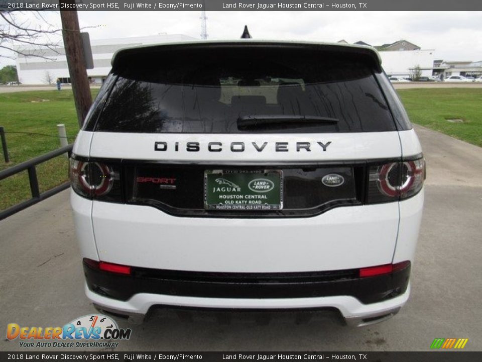 2018 Land Rover Discovery Sport HSE Fuji White / Ebony/Pimento Photo #8