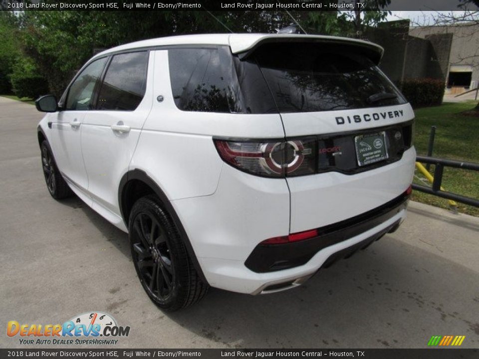 2018 Land Rover Discovery Sport HSE Fuji White / Ebony/Pimento Photo #12