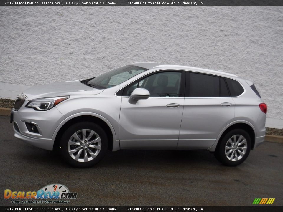 2017 Buick Envision Essence AWD Galaxy Silver Metallic / Ebony Photo #2