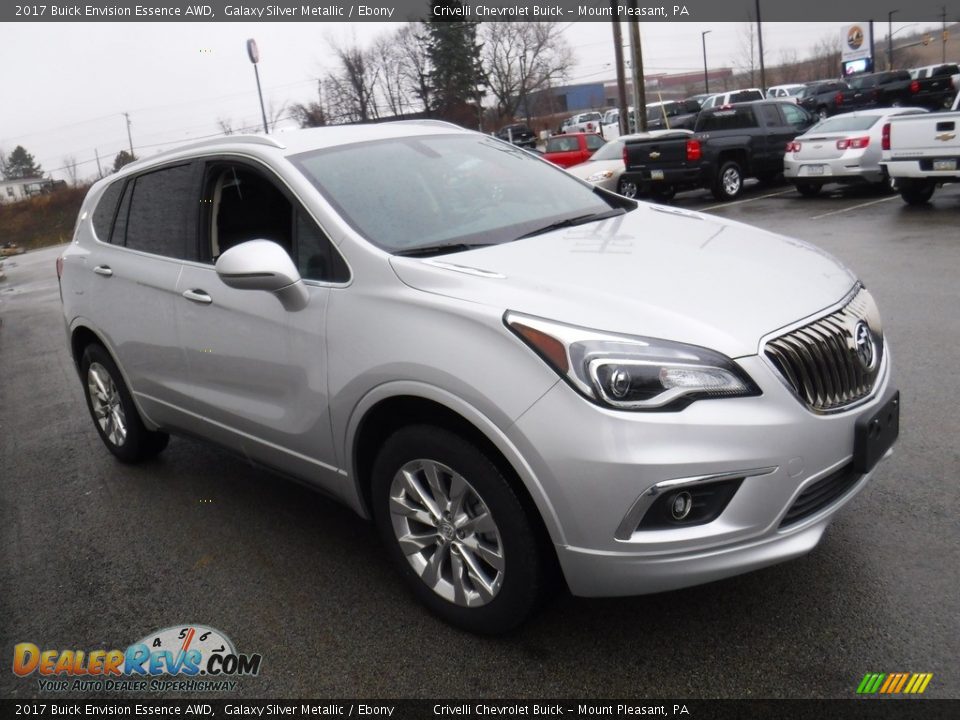 2017 Buick Envision Essence AWD Galaxy Silver Metallic / Ebony Photo #5