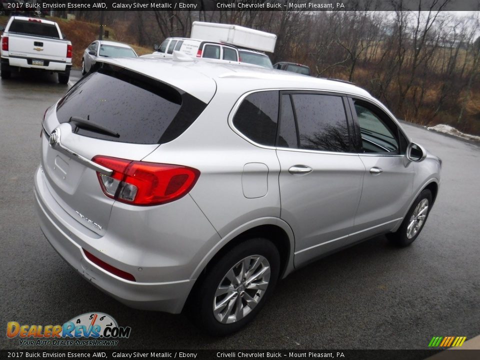 2017 Buick Envision Essence AWD Galaxy Silver Metallic / Ebony Photo #7