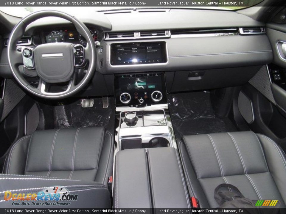 2018 Land Rover Range Rover Velar First Edition Santorini Black Metallic / Ebony Photo #4