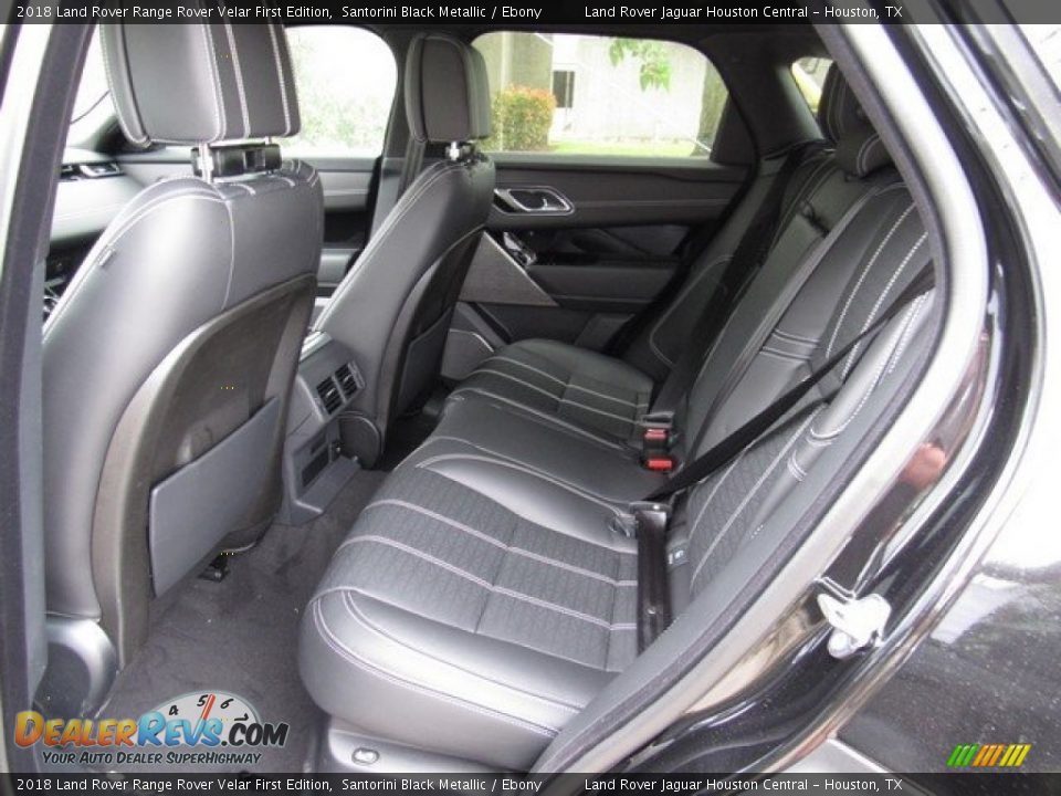2018 Land Rover Range Rover Velar First Edition Santorini Black Metallic / Ebony Photo #13