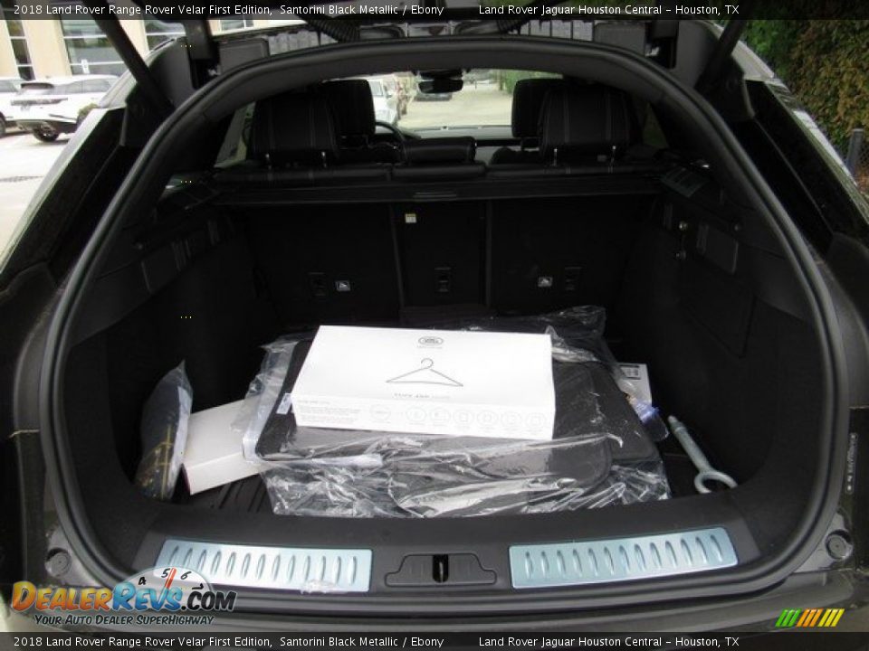 2018 Land Rover Range Rover Velar First Edition Santorini Black Metallic / Ebony Photo #17