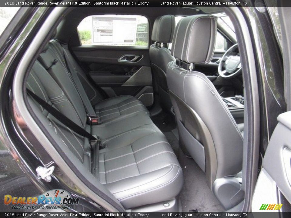 2018 Land Rover Range Rover Velar First Edition Santorini Black Metallic / Ebony Photo #19