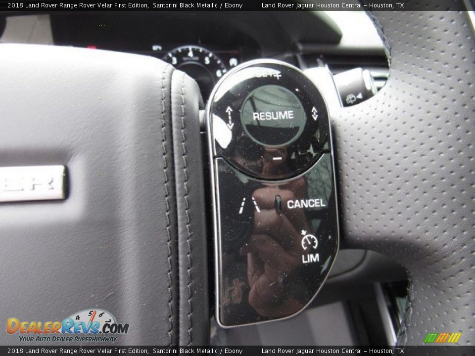 2018 Land Rover Range Rover Velar First Edition Santorini Black Metallic / Ebony Photo #29