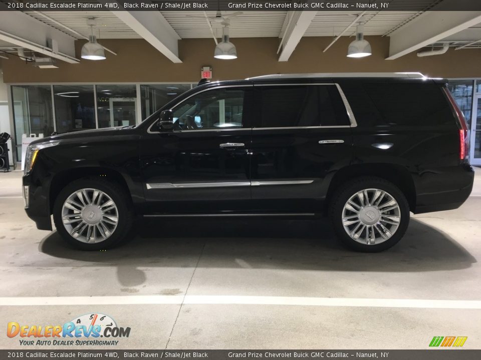2018 Cadillac Escalade Platinum 4WD Black Raven / Shale/Jet Black Photo #3