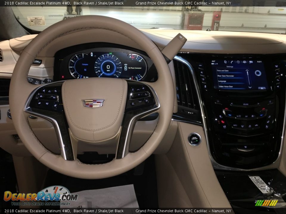 2018 Cadillac Escalade Platinum 4WD Black Raven / Shale/Jet Black Photo #12