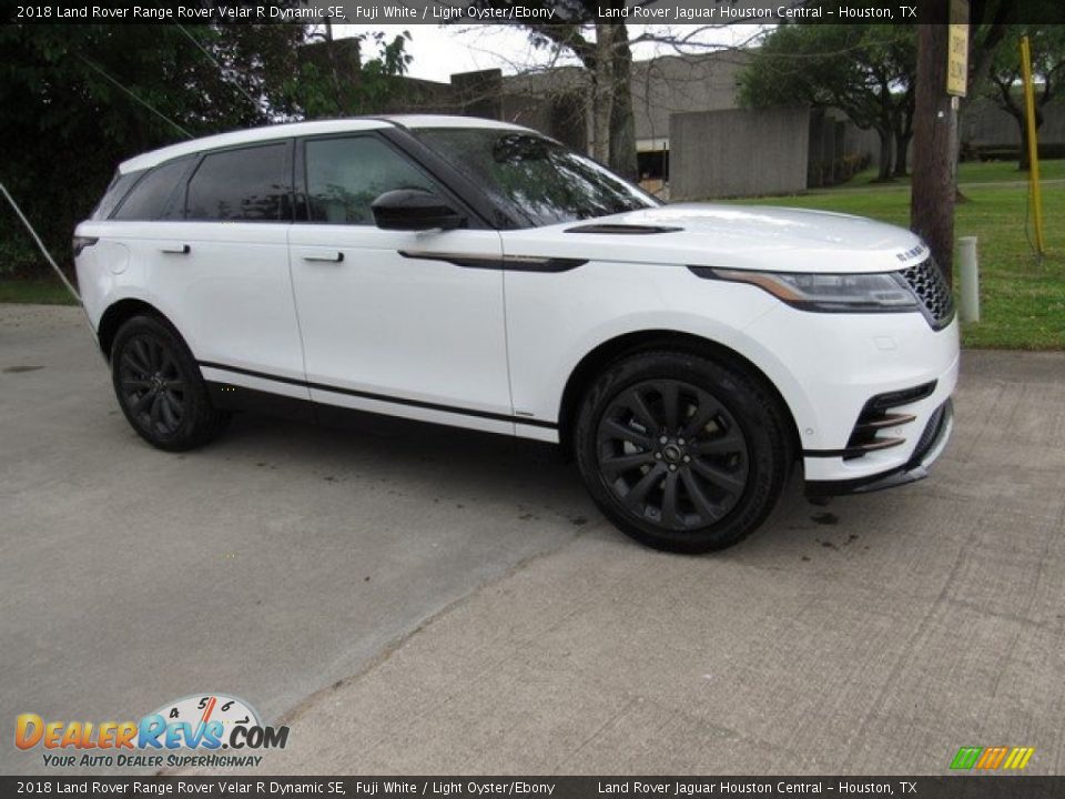 2018 Land Rover Range Rover Velar R Dynamic SE Fuji White / Light Oyster/Ebony Photo #1