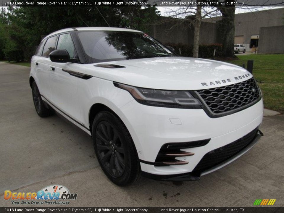 2018 Land Rover Range Rover Velar R Dynamic SE Fuji White / Light Oyster/Ebony Photo #2