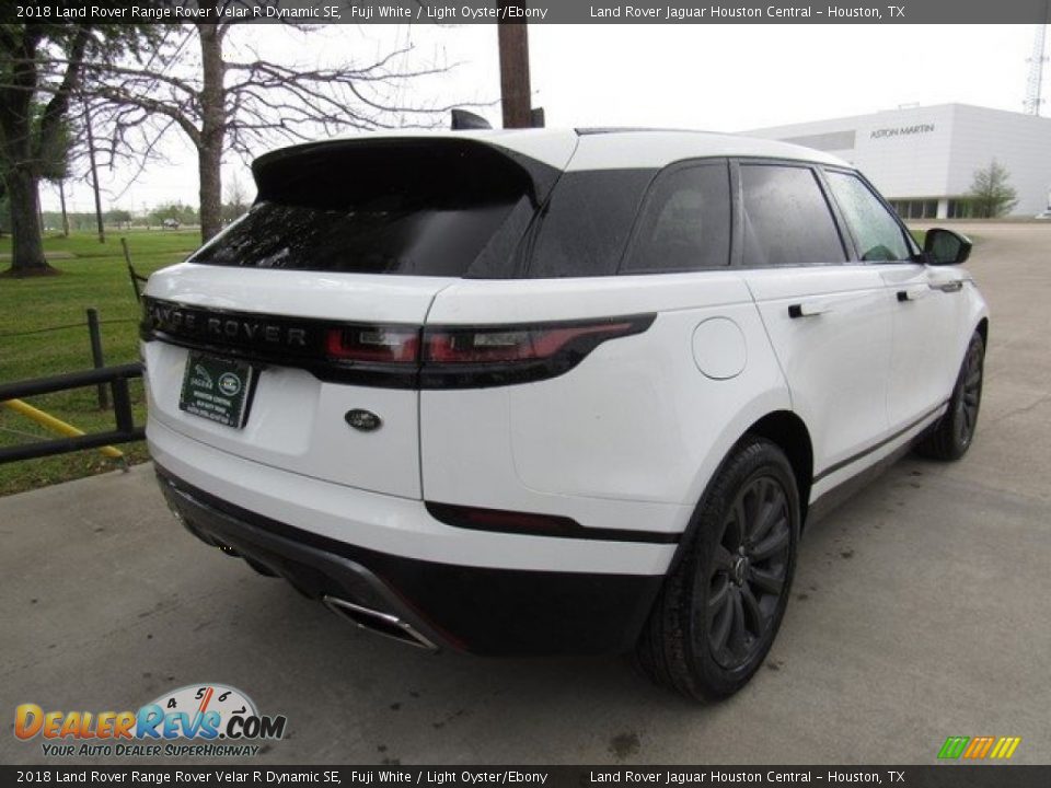 2018 Land Rover Range Rover Velar R Dynamic SE Fuji White / Light Oyster/Ebony Photo #7