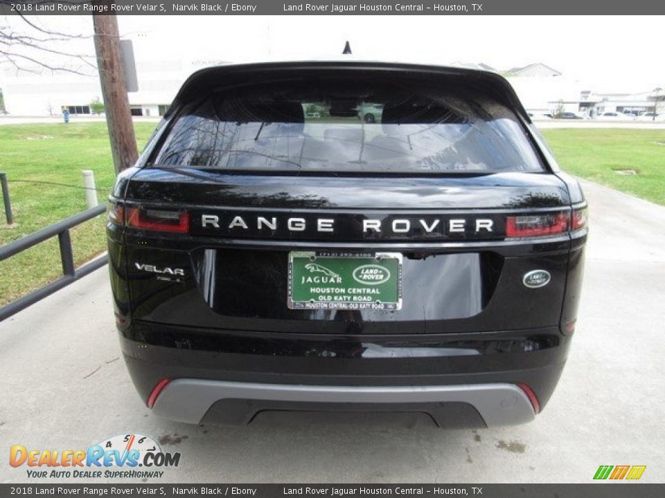 2018 Land Rover Range Rover Velar S Narvik Black / Ebony Photo #8