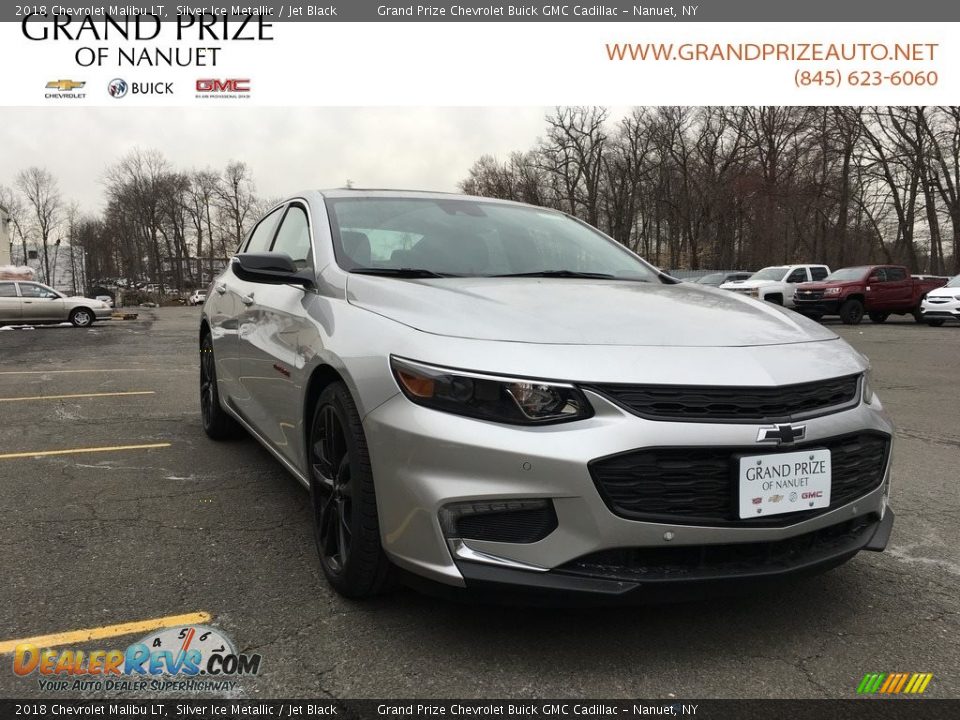 2018 Chevrolet Malibu LT Silver Ice Metallic / Jet Black Photo #1