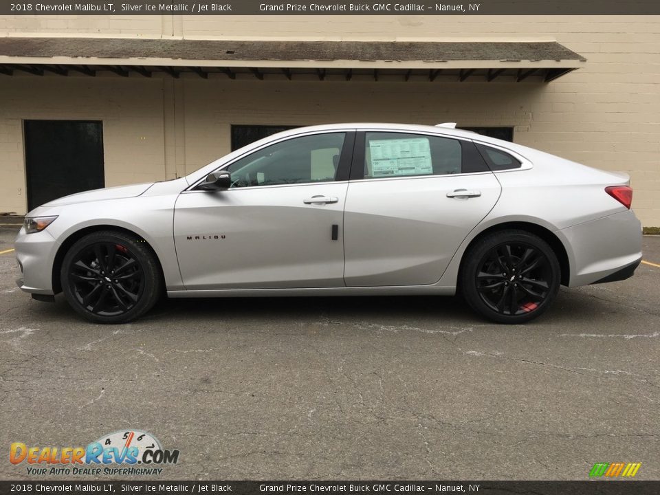 2018 Chevrolet Malibu LT Silver Ice Metallic / Jet Black Photo #3
