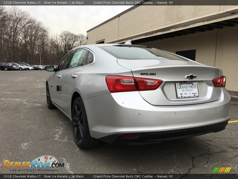 2018 Chevrolet Malibu LT Silver Ice Metallic / Jet Black Photo #4