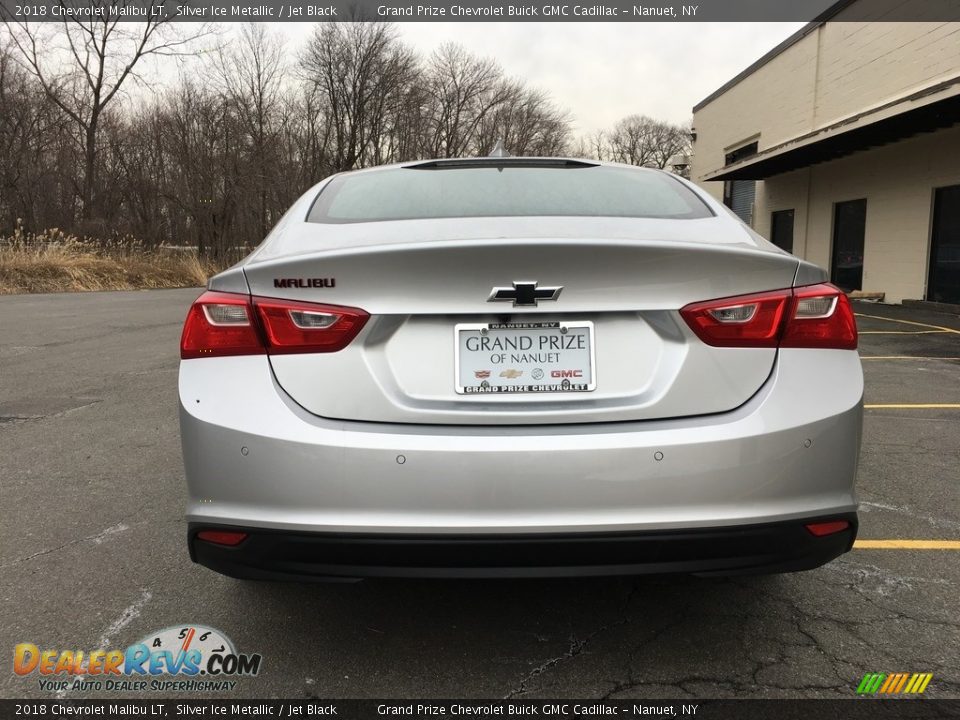 2018 Chevrolet Malibu LT Silver Ice Metallic / Jet Black Photo #5