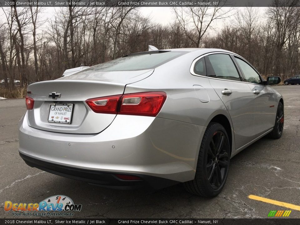 2018 Chevrolet Malibu LT Silver Ice Metallic / Jet Black Photo #6