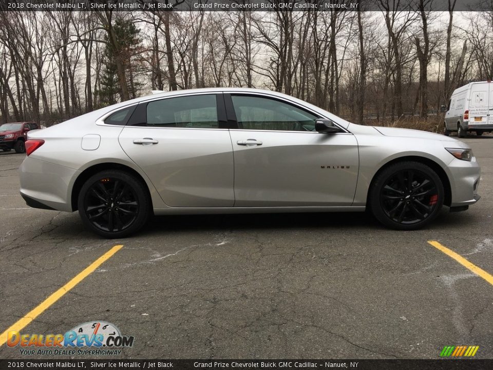 2018 Chevrolet Malibu LT Silver Ice Metallic / Jet Black Photo #7